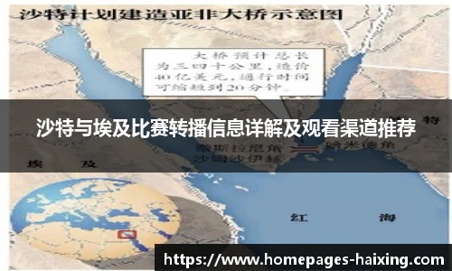 沙特与埃及比赛转播信息详解及观看渠道推荐
